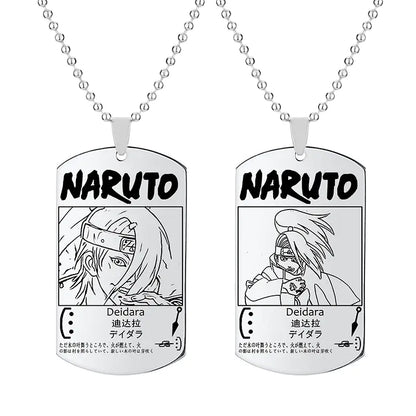 Anime Naruto Necklace with Keychain Pendant Gift