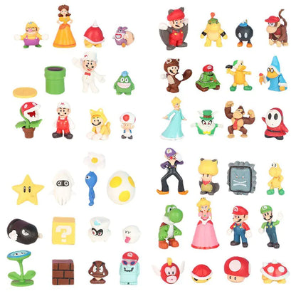 Mario Figure Collection - 48 Styles of Anime Figures
