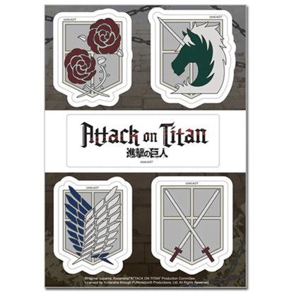 Attack On Titan- Emblems Sticker Set