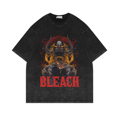 280g Vintage Anime Oversized Cotton T-Shirt