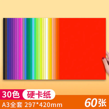 Colored Cardstock A4 for Kids DIY Art Supplies