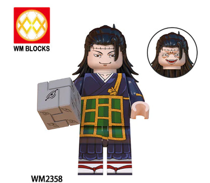 Jujutsu Kaisen Building Blocks Action Figures Set