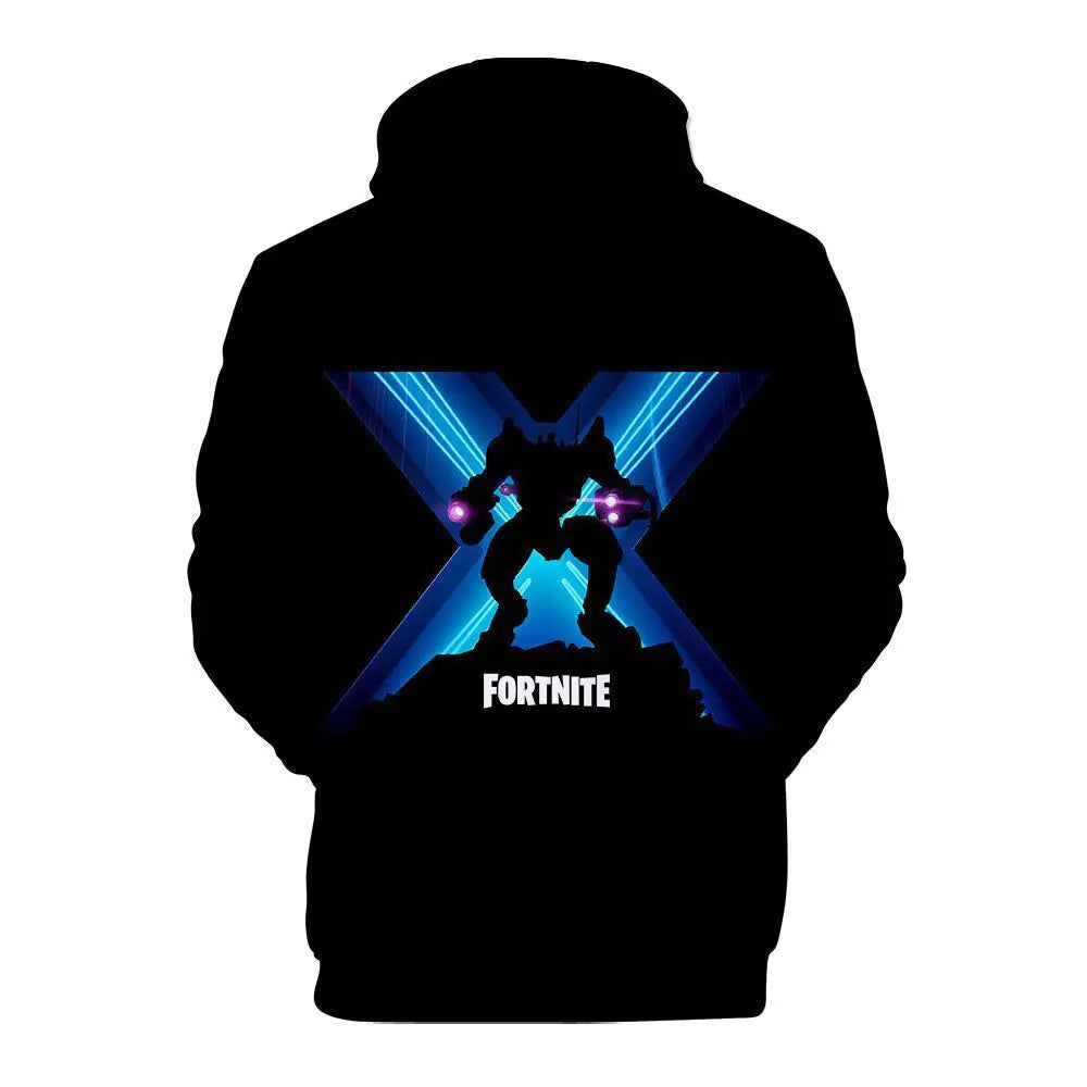 Fortnite Season 10 3D Printed Hoodie for Adults