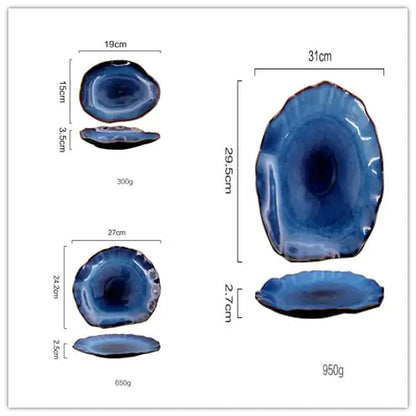 Japanese Style Irregular Ceramic Soup Bowl