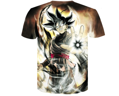 Dragon Ball Men's Short Sleeve Cartoon T-Shirt