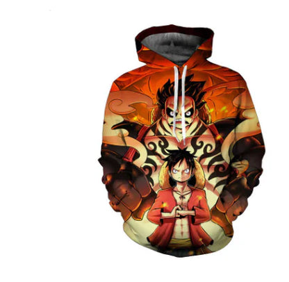 One Piece Luffy Series 3D Hoodie for Men and Women