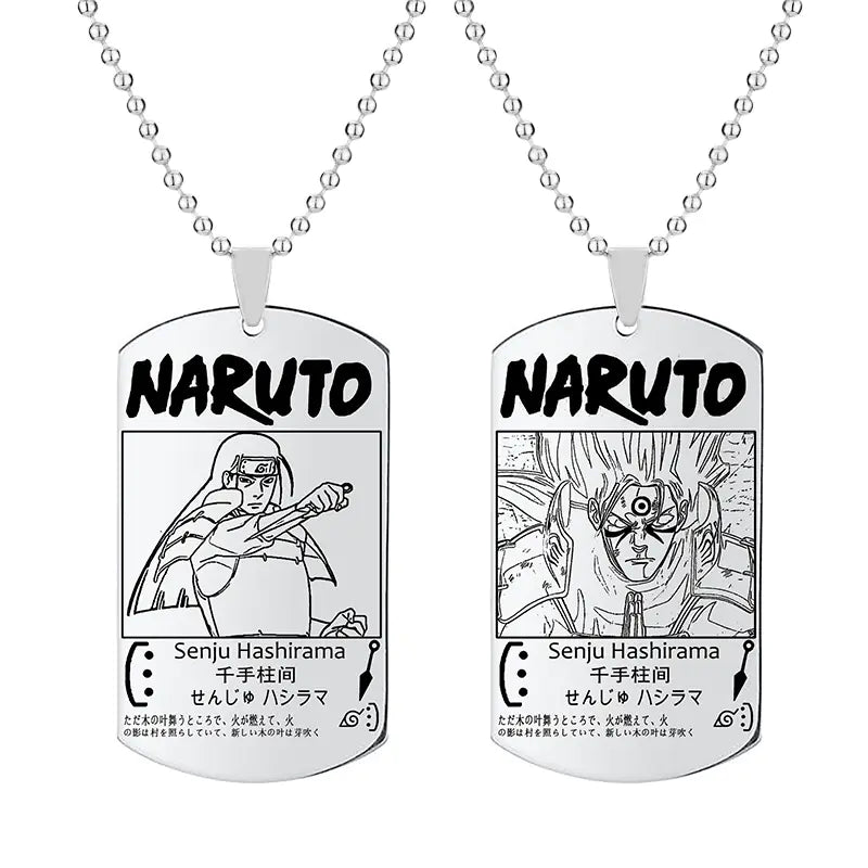 Anime Naruto Necklace with Keychain Pendant Gift