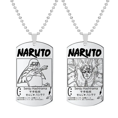 Anime Naruto Necklace with Keychain Pendant Gift