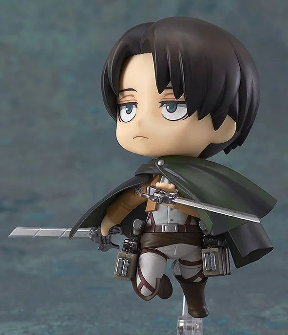 Good Smile Attack on Titan: Levi Nendoroid Figure Anime Figurine Display Piece
