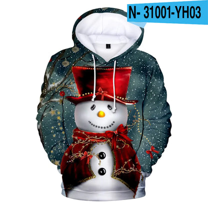 Jolly 3D Printed Hoodie for the Holidays