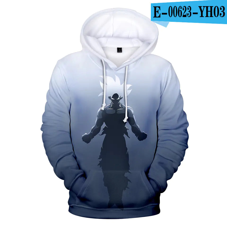Dragon Ball Digital Print Hoodie - Spring 2019 Edition