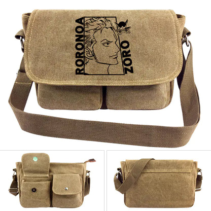 One Piece Canvas Shoulder Bag - Luffy Backpack