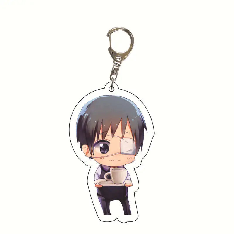 Tokyo Ghoul Double-Sided Acrylic Keychain (Kaneki Ken)