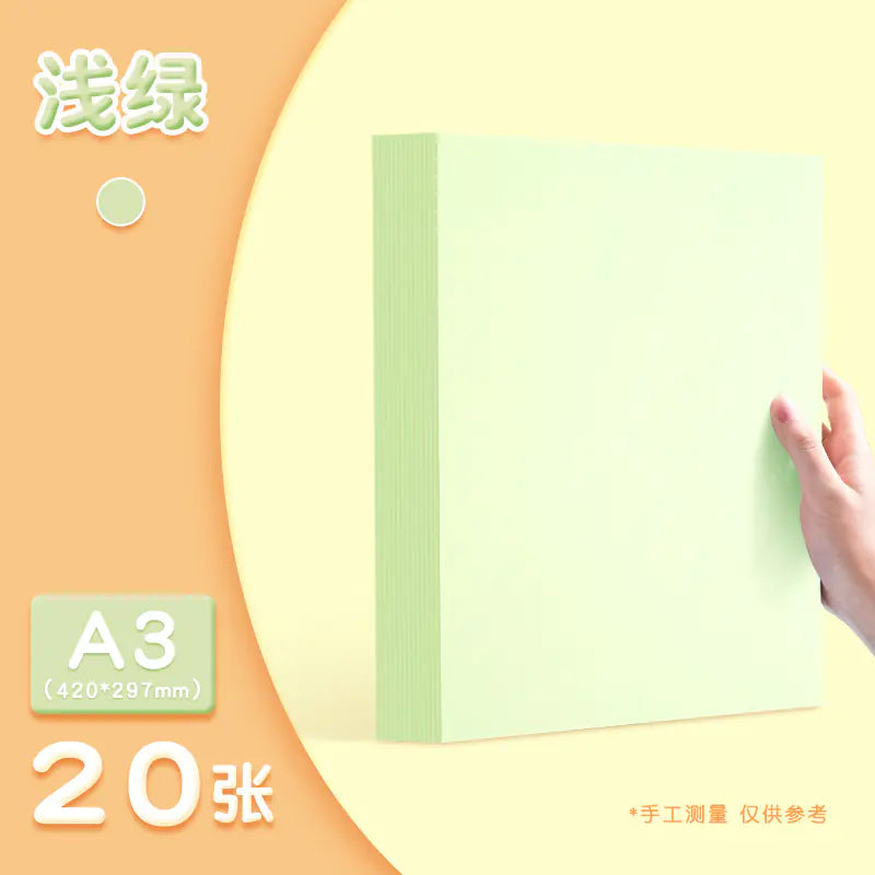 Colored Cardstock A4 for Kids DIY Art Supplies