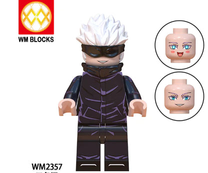 Jujutsu Kaisen Building Blocks Action Figures Set