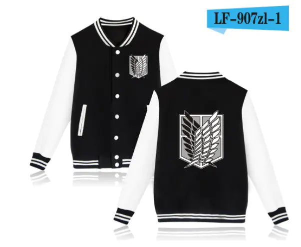 Attack on Titan Survey Corps Jacket - Fall/Winter Baseball