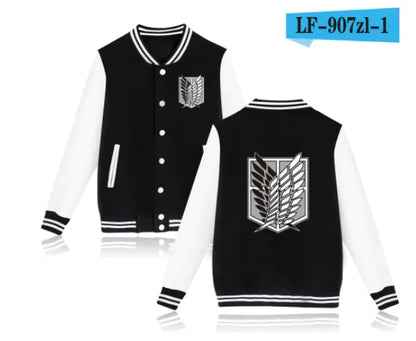 Attack on Titan Survey Corps Jacket - Fall/Winter Baseball