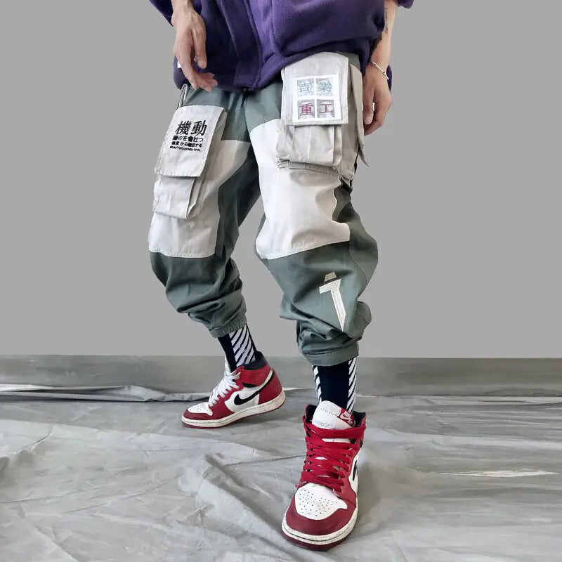 Men's Japanese Style Loose Cargo Pants (Jogger Fit)