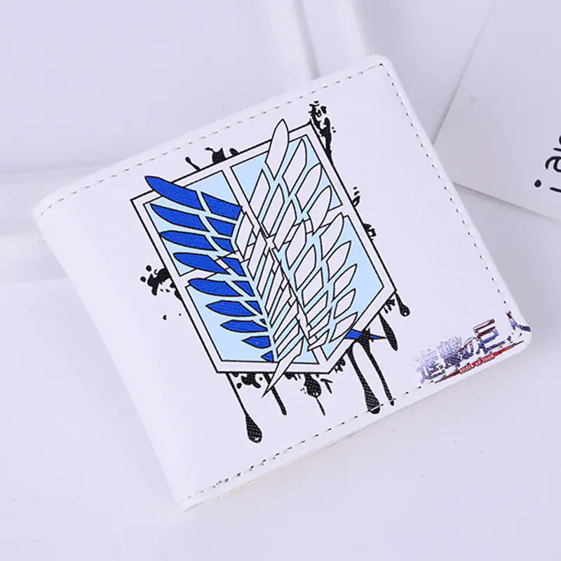 New Anime Short Wallet - One Piece Cartoon Design