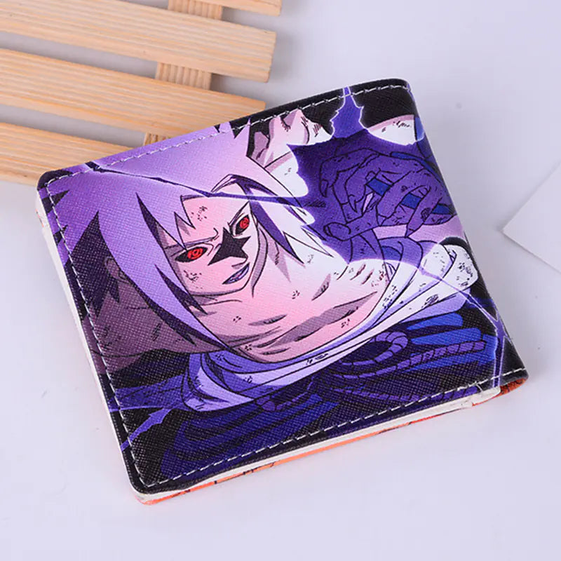 New Anime Short Wallet - One Piece Cartoon Design