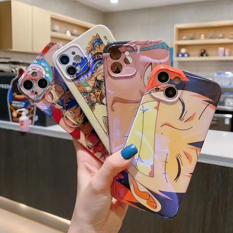 Anime One Piece Phone Case for iPhone 11/12/13 Pro Max