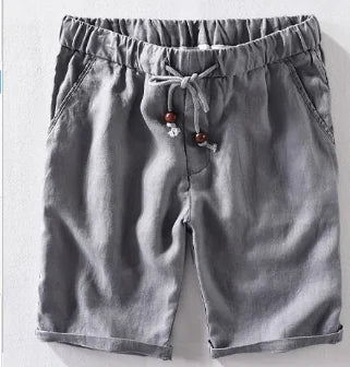 Men's "Kyoto" Japan Style Linen Shorts (One Piece)