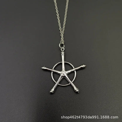 Anime Bleach Ishida Uryu Weapon Necklace Pendant