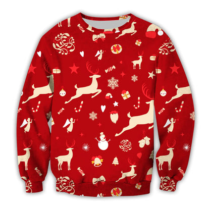3D Digital Printed Christmas Sweatshirt
