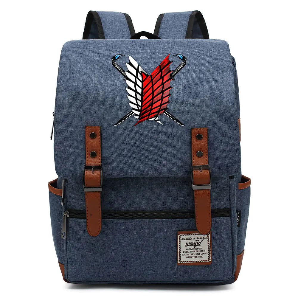 Attack on Titan Casual Backpack for Teens (Unisex)