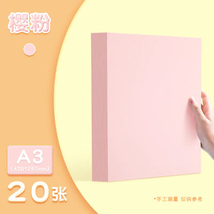 Colored Cardstock A4 for Kids DIY Art Supplies