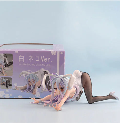 NO GAME NO LIFE White Bunny 1/4 ratio PVCAnime Figurine Mode