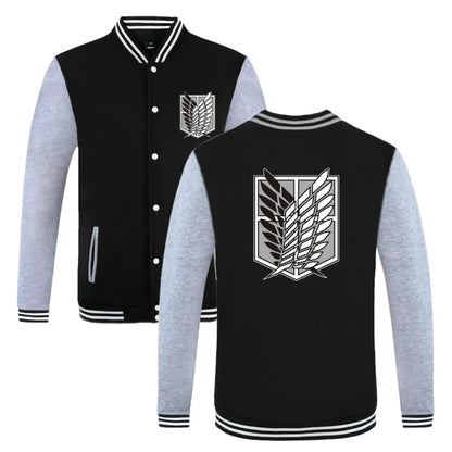 Attack on Titan Survey Corps Jacket - Fall/Winter Baseball