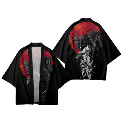 2023 Japanese Ukiyo-e Style Kimono Cardigan Shirt