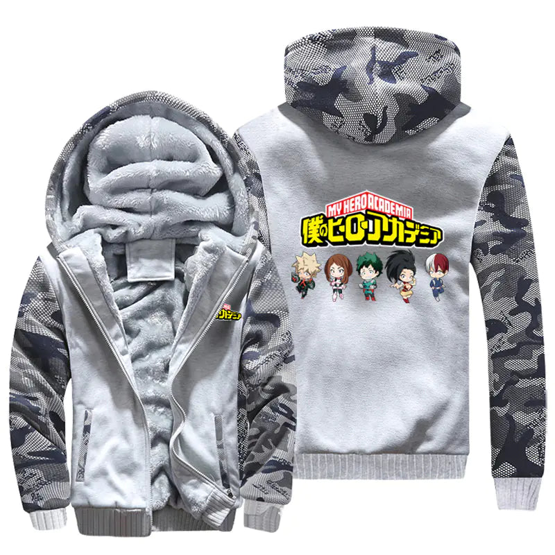 My Hero Academia Shoto Todoroki Hoodie (Thick Fleece)