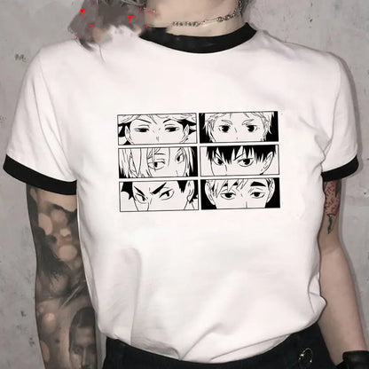 Haikyuu Anime T-Shirt - Japanese Cartoon Design