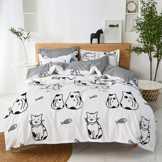 2024 New AB Version 4-Piece Bedding Set