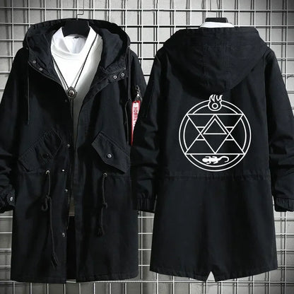 Anime Fullmetal Alchemist Edward Elric Hoodie Coat
