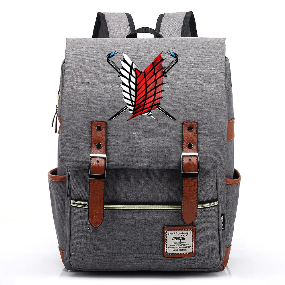 Attack on Titan Casual Backpack for Teens (Unisex)