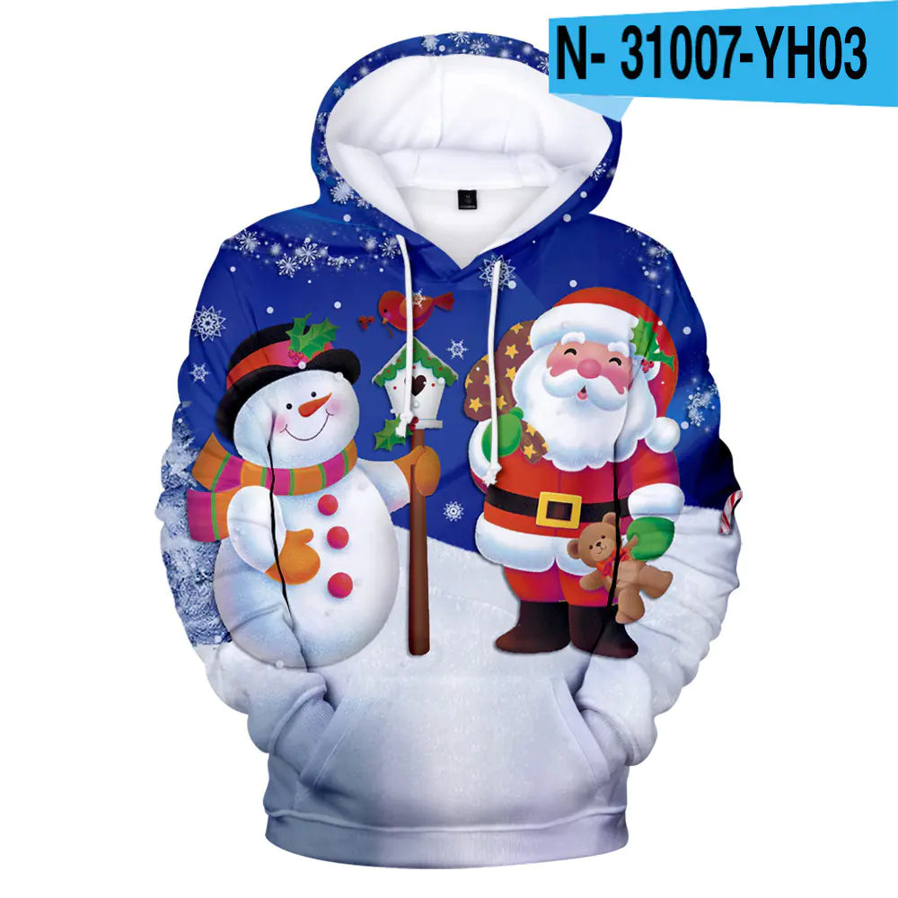 Jolly 3D Printed Hoodie for the Holidays