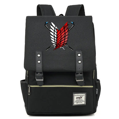 Attack on Titan Casual Backpack for Teens (Unisex)