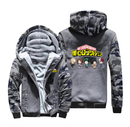 My Hero Academia Shoto Todoroki Hoodie (Thick Fleece)