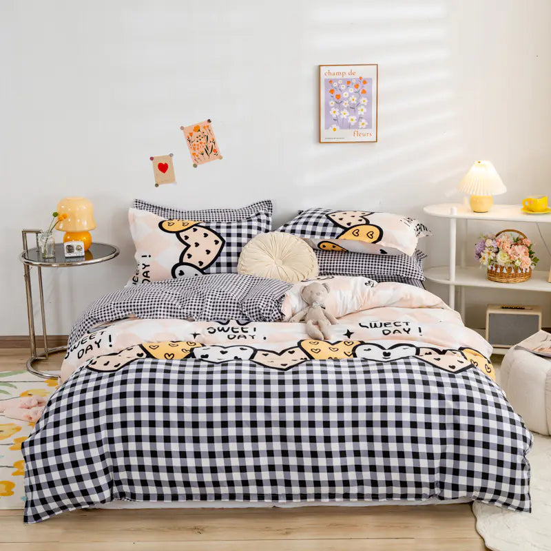 2024 New AB Version 4-Piece Bedding Set