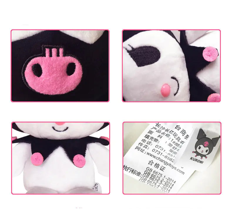 Kuromi Series Plush Toy Cute Doll Anime Stuffed Toy