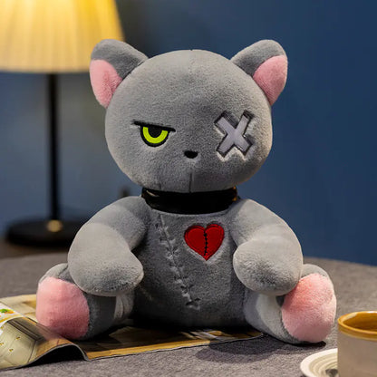 Dark Emotion Cat Plush Toy - Anime Cartoon Figure
