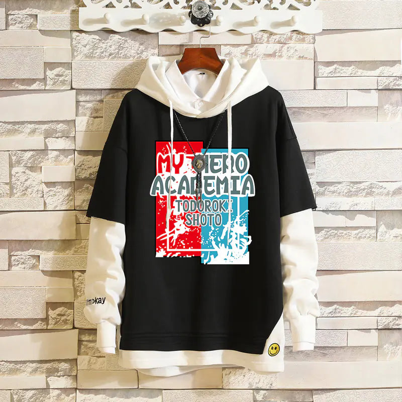 My Hero Academia Hooded Sweatshirt - Bakugo & Deku