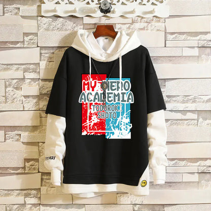 My Hero Academia Hooded Sweatshirt - Bakugo & Deku