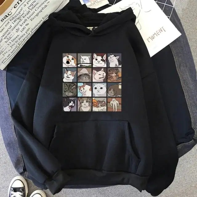 Personalized Women's Plus Size Harajuku Sweatshirt