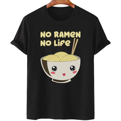 Kawaii Ramen Bowl Japanese Noodles T-Shirt