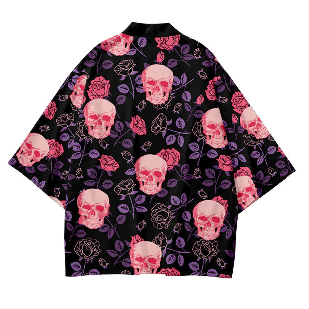 2023 Japanese Ukiyo-e Style Kimono Cardigan Shirt