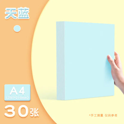 Colored Cardstock A4 for Kids DIY Art Supplies